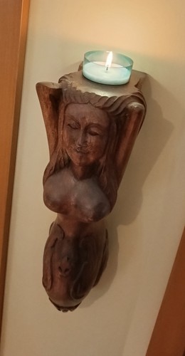 Galionsfigur wandnixe - galionsfigur,