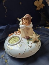 Goebel Engel mit Stern und Teelicht, Weihnachten, rar