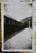 Foto Dampflok Haltestelle