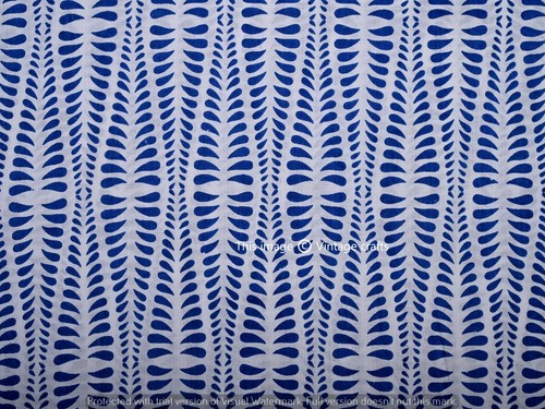 Yard indisch blau blumen - blau,