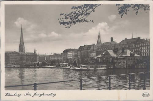 Hamburg jungfernstieg - *,