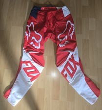 FOX 180 MotoCross Hose rot/weiß  Gr.30, NEU!
