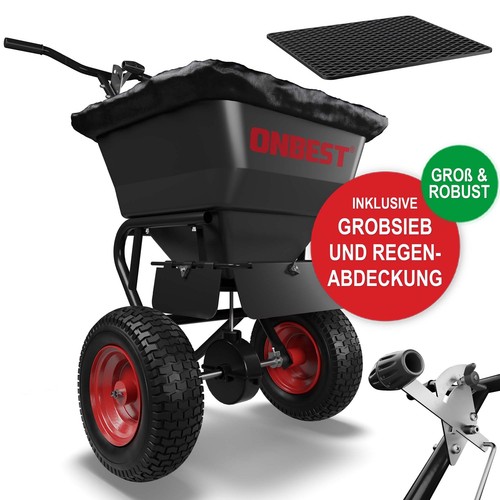 Streuwagen 45l mit abdeckung - 45l,