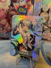 HATSUNE MIKU - Flower Girl - Goddess Story Waifu Cards - Vocaloid VTuber Cosplay