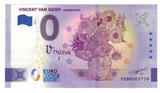 NEU !! 0 Euro-Schein Vincent van Gogh Sonnenblumen, PEBR 2022-3