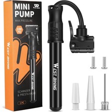 Mini Fahrradpumpe Aluminium