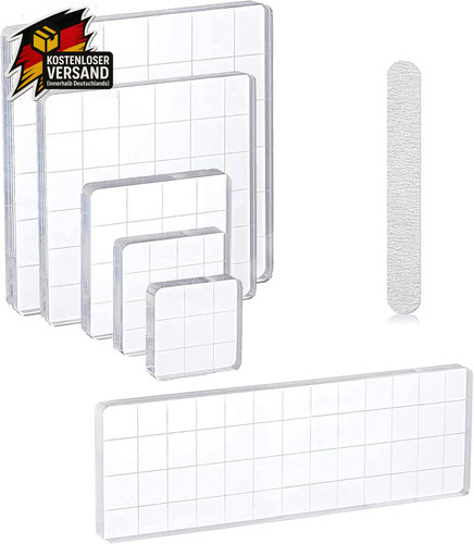 Stück acryl stempelblock - stück,