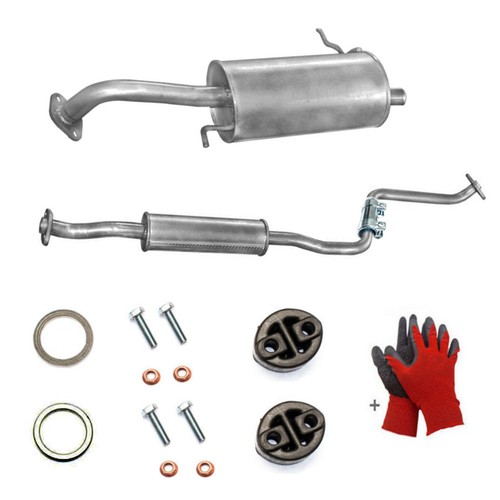 Auspuff komplett für mazda - auspuff,