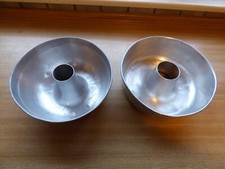 Backformen 2 Stück „Frankfurter Kranz“ Aluminium Sandkuchenform Rarität