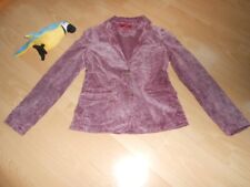 90 €UR  S.Oliver 38 Blazer Samtblazer weinrot