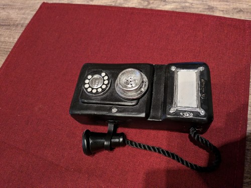 Top deko telefon aus - aus, holz