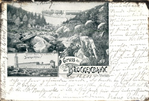 Litho brocken nationalpark - litho,