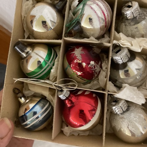 Weihnachtskugeln antik selten - antik,