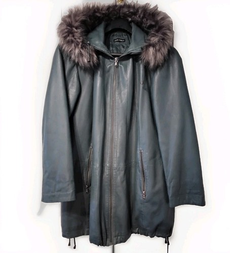 Echtleder longjacke mit - longjacke,,