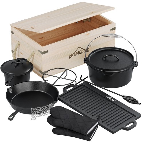 Tlg dutch oven set - 10-tlg,