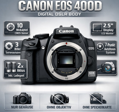Canon eos 400d - canon,