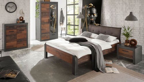 Schlafzimmer komplett set grau - schlafzimmer,