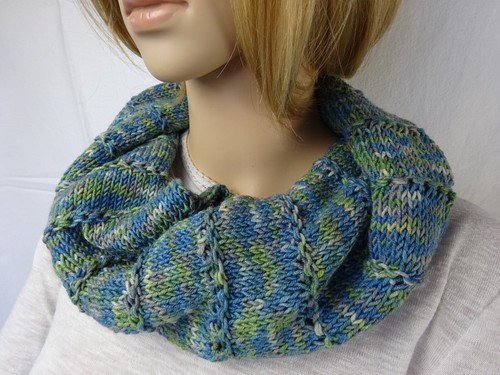 Loop rundschal handgestrickt - loop/rundschal,