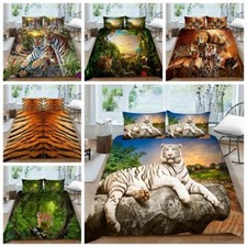 Tier Tiger 3D-Druck Bettbezug