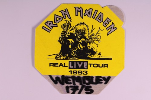 Iron maiden ticket - iron,