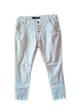 S. Oliver, Jeans, weiß, Gr. EU38 L30, GWEN BOYFRIEND, geknöpft, Schnäppchen!