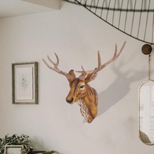 Hirschkopfsimulation Geweih