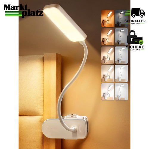 Leselampe bett klemmlampe - bett,