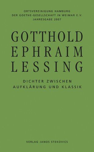 Gotthold ephraim lessing - ephraim,