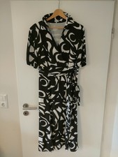 Kleid 42 AGS Schwarz Weiss