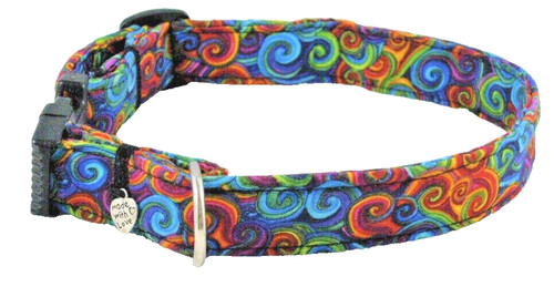 Hundehalsband swirl sm bis - hundehalsband,