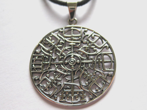 Vegvisir 925 silber ketten - vegvisir, 925'er