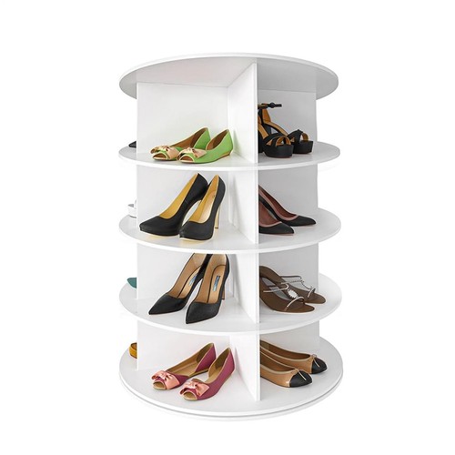 Drehbares schuhregal mit - schuhregal, 4