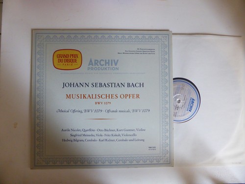 Bach musikalisches opfer - musikalisches,