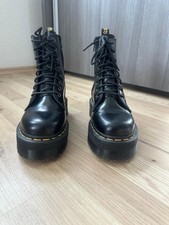DR. MARTENS JADON GLATTLEDER PLATEAUSTIEFEL  Größe 37