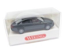 345HO /16 - Wiking H0 1240122 - Audi A 6 Limousine schwarz - top in OVP