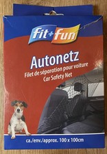 Hunde Autosicherheitsnetz 100*100cm, Netz Transport „fit + fun“ für Hunde