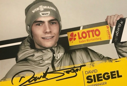 Autogramm david siegel - david,