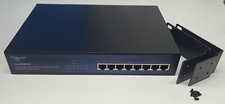 ALLNET ALL8808PoE Netzwerk Switch 8Port Gigabit Switch with 8Port AF/4 Port AT 