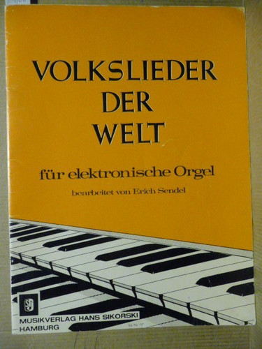 Musiknoten volkslieder der - ",