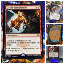 Mtg goblin bombardment - mtg,