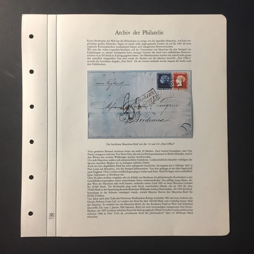 Deutsches postarchiv brief - deutsches,