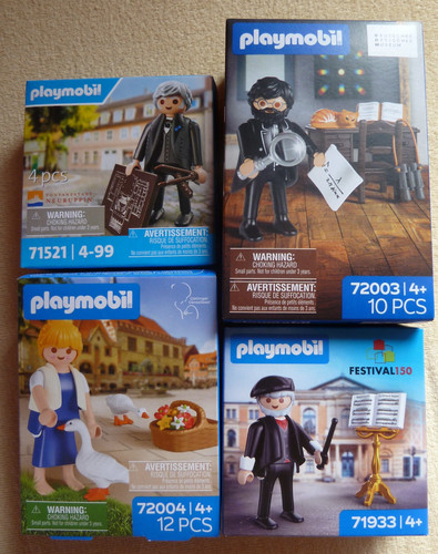 Playmobil sonderfigur - 4x,