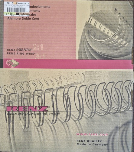 Renz ring wire - –, schwarz