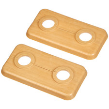 Wellwater 194569 Doppel Klapprosette für Heizungsrohre 15 mm oder Typ 1/4 '' ...