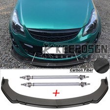 Vorne Stoßstange Spoilerlippe Frontlippe Tuning CARBON für Opel Corsa B C D E F