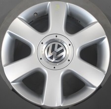1x VW Touran Caddy Golf 5 6 Alufelge 6Jx16 ET50 1T0601025C (3)