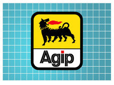 AGIP Oils Logo Die Cut