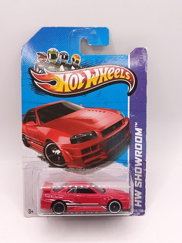 Hot wheels skyline r34 - hot, gt-r
