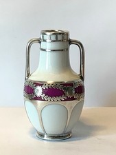 Rosenthal Vase Silver Overlay Jugendstil ca. 1910/1920