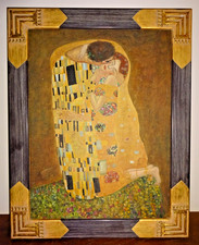GUSTAV KLIMT DER KUSS  REPRODUKTION